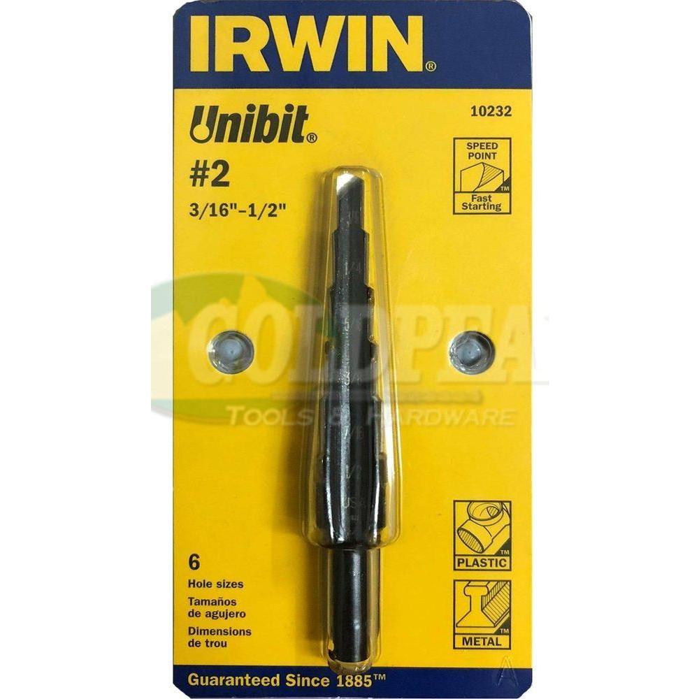 Irwin Step Drill Bit - Goldpeak Tools PH Irwin Irwin Step Drill Bit - Goldpeak Tools PH Irwin